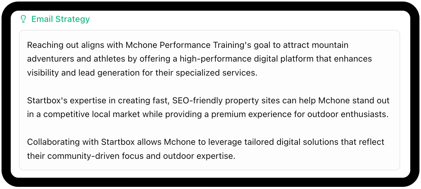 Reachly AI-powered email strategy and outreach reasoning engine